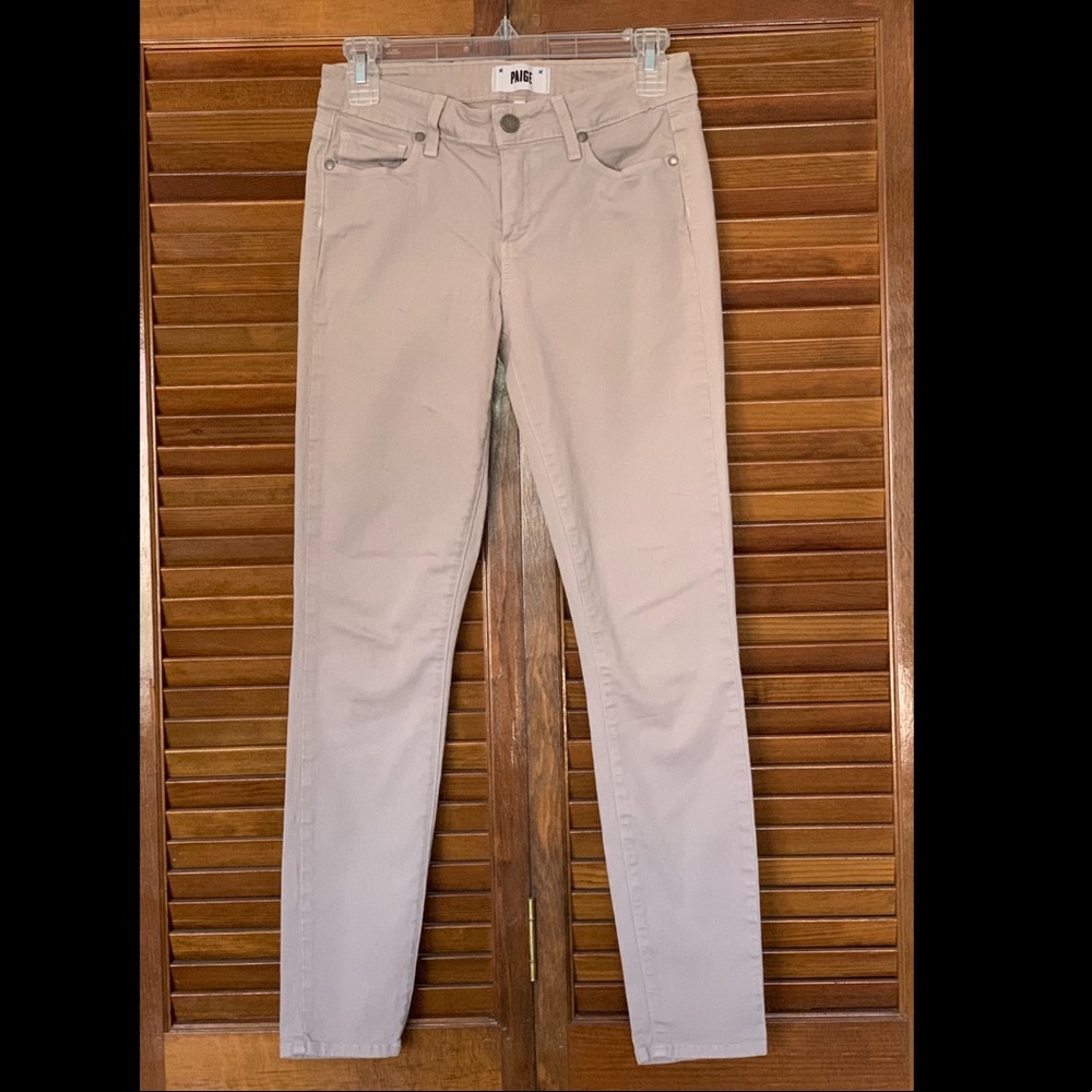 Paige Verdugo Nude Ankle jeans